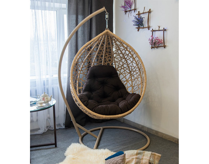 Подвесное кресло кокон "Вудена"