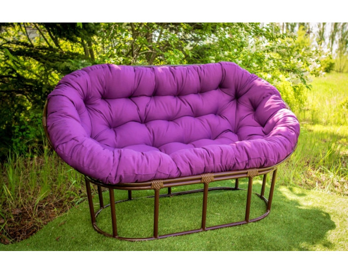 Диван из металла и ротанга «Далари»