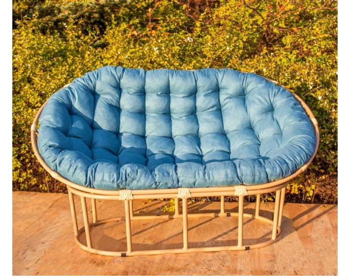 Диван из металла и ротанга «Далари»