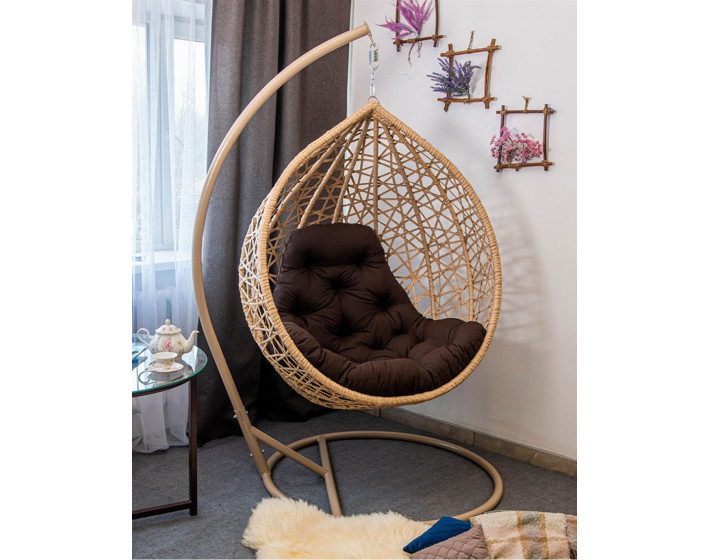 Подвесное кресло кокон "Вудена"