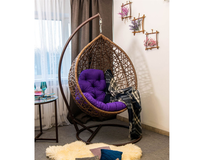 Подвесное кресло кокон "Вудена"