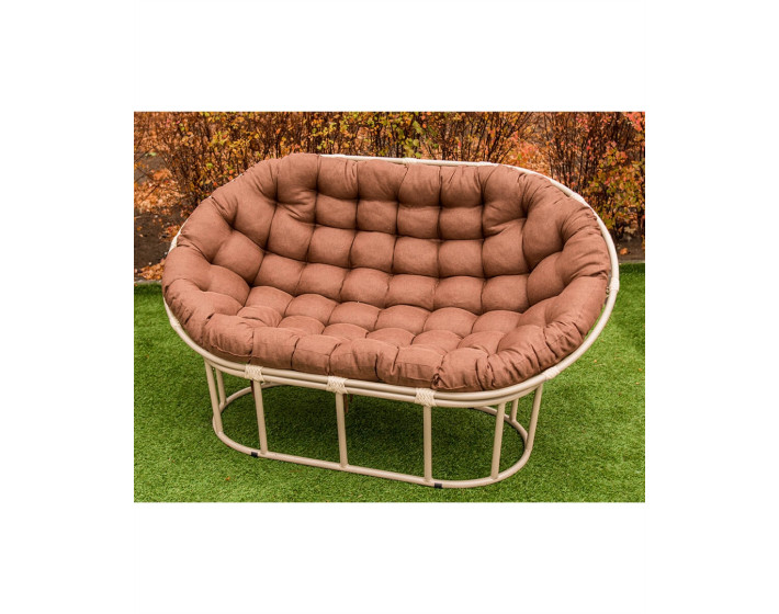 Диван из металла и ротанга «Далари»