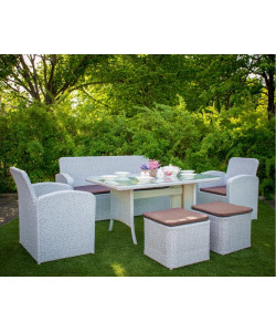 Комплект мебель из ротанга "Вилора"