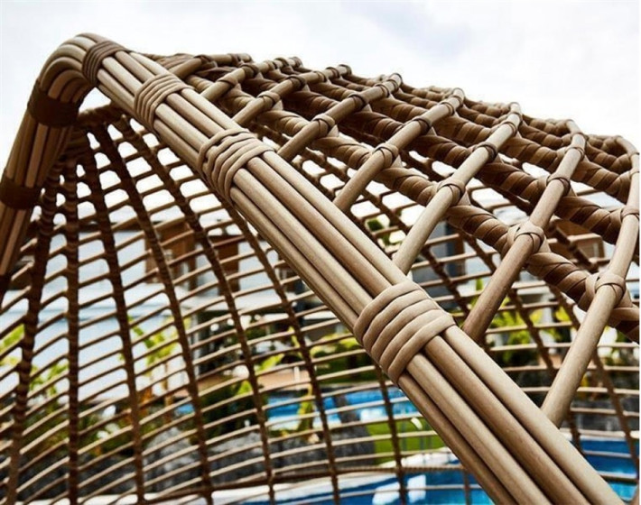 Диван бунгало плетеное садовое Лимора