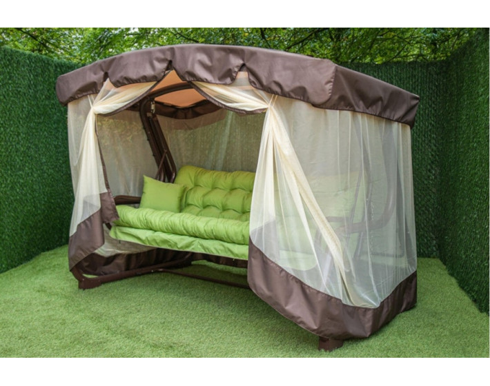 Садовые качели раскладные Жемчужина Тексилк fl