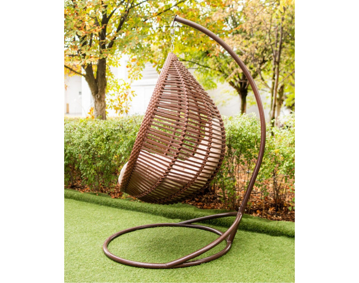 Подвесное кресло кокон "Бриз" Двухволновой