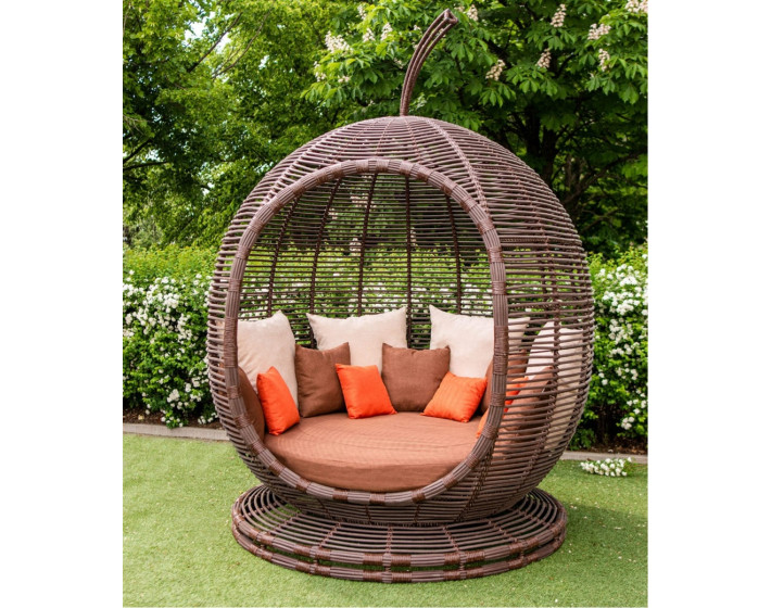 Бунгало из металла и ротанга Соланда