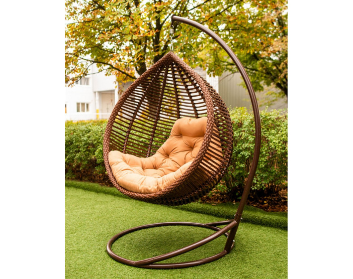 Подвесное кресло кокон "Бриз" Двухволновой