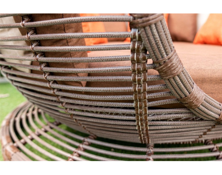 Бунгало из металла и ротанга Соланда