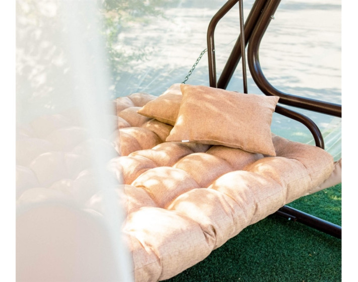 Садовая качель Жемчужина Бежевая