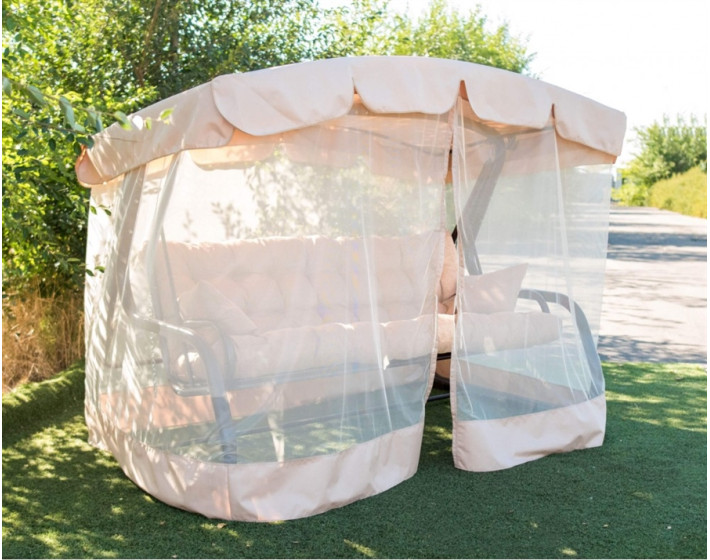 Садовая качель Жемчужина Бежевая