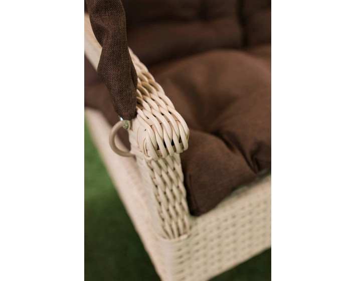 Садовые качели из ротанга Мелодия