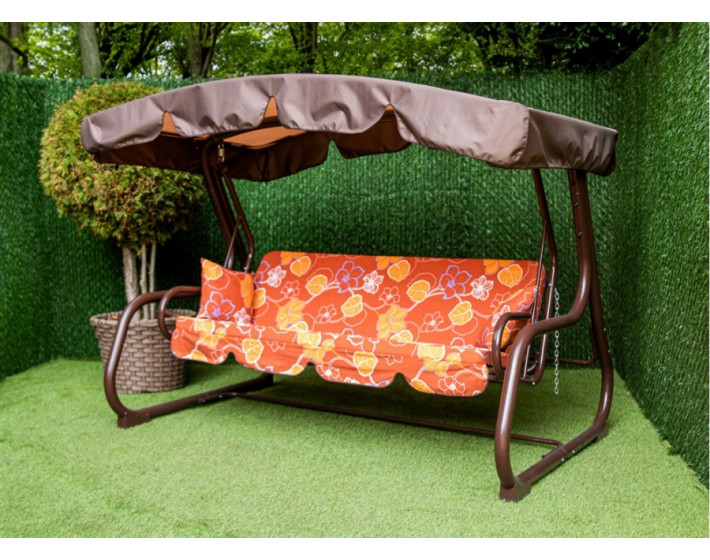 Садовые качели раскладные Огненный Цветок