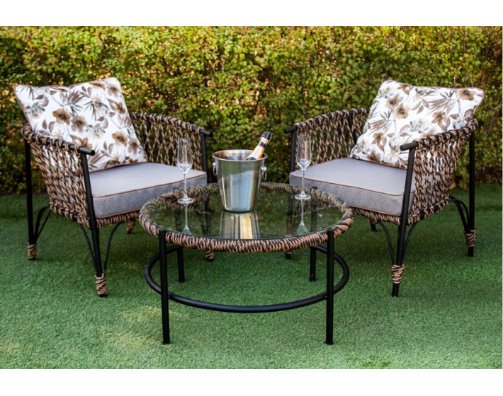 Комплект садовой мебели - Вектор