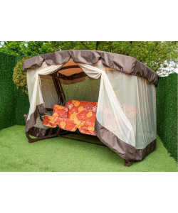 Садовые качели раскладные "Огненный Цветок"