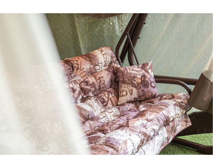 Садовые качели раскладные Жемчужина Принт 11