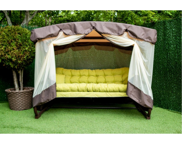 Садовые качели раскладные Жемчужина Тексилк 8510