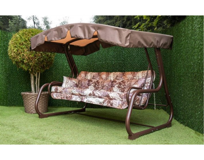 Садовые качели раскладные Жемчужина Принт 11