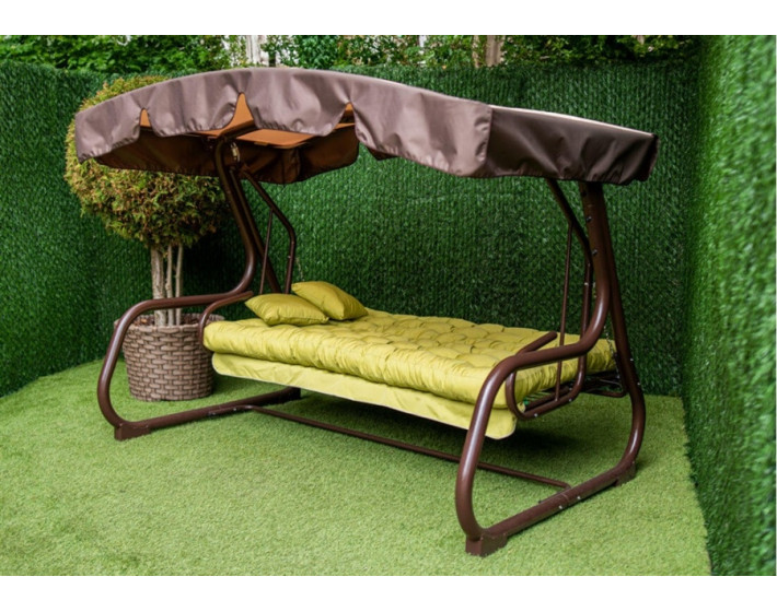 Садовые качели раскладные Жемчужина Тексилк 8510