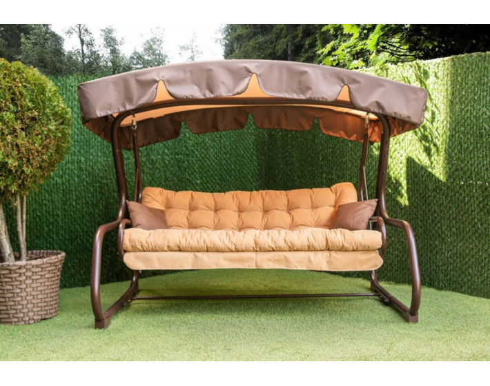 Садовые качели раскладные Жемчужина Тексилк 1109