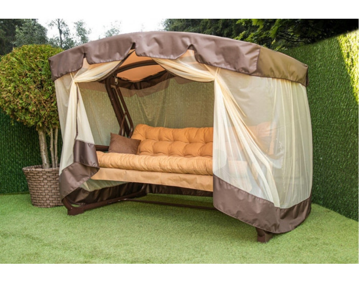 Садовые качели раскладные Жемчужина Тексилк 1109