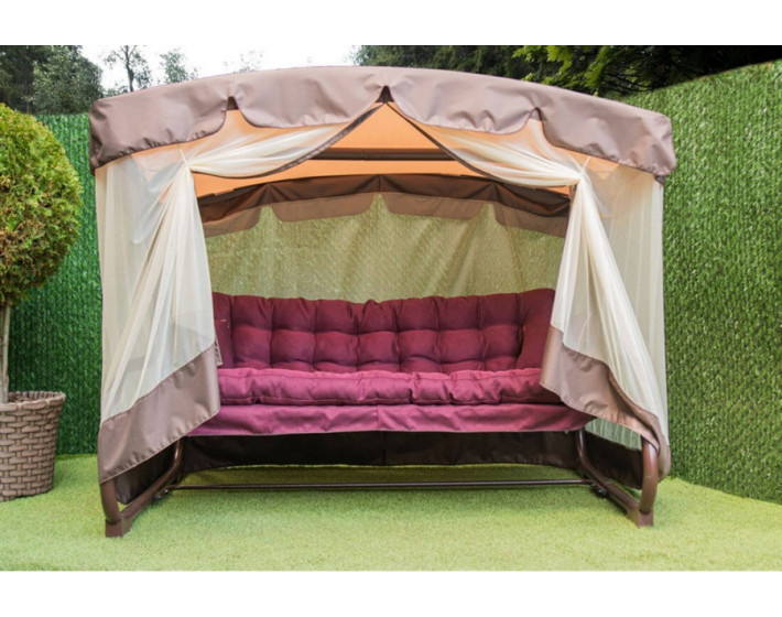 Садовые качели раскладные Жемчужина Этна 77