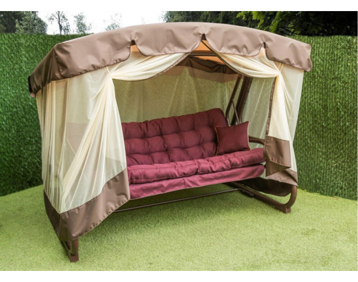 Садовые качели раскладные Жемчужина Этна 77