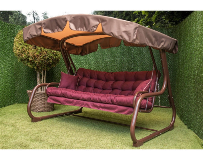 Садовые качели раскладные Жемчужина Этна 77