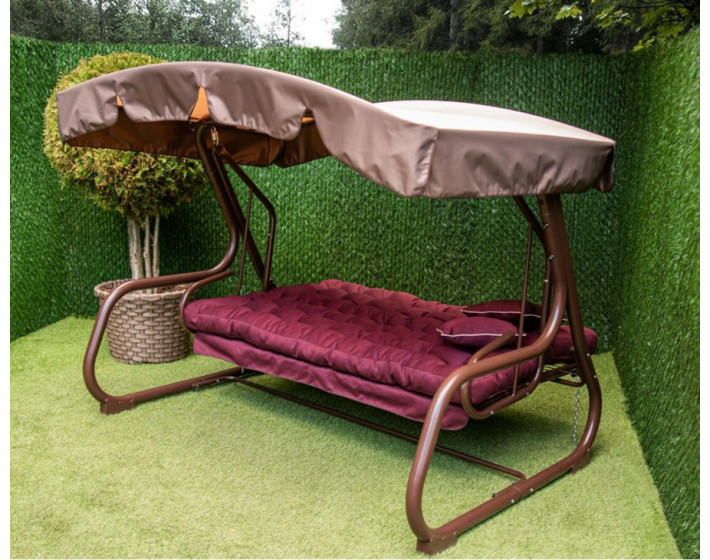 Садовые качели раскладные Жемчужина Этна 77