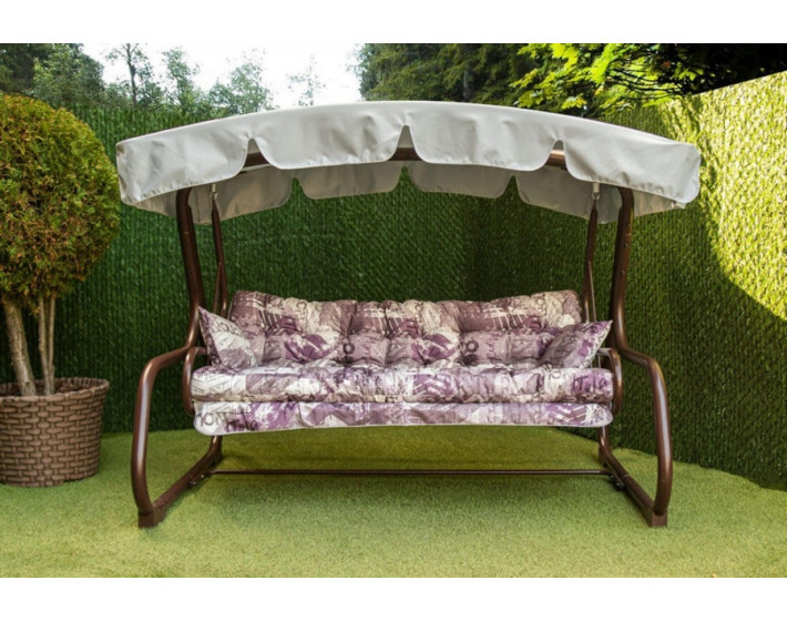 Садовые качели раскладные Жемчужина Принт 14