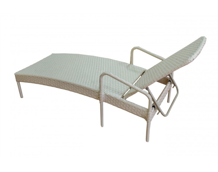 Шезлонг  из ротанга Прайм