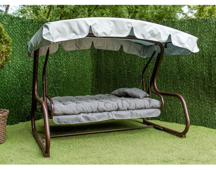 Садовые качели раскладные Жемчужина люкс 05