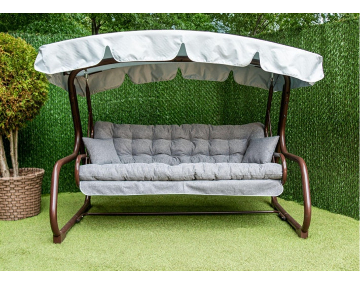 Садовые качели раскладные Жемчужина люкс 05