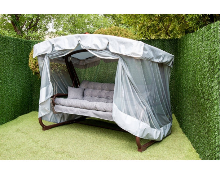 Садовые качели раскладные Жемчужина люкс 05