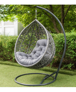 Подвесное кресло кокон "Вудена"