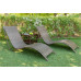 Шезлонг из ротанга Риф (рошен)