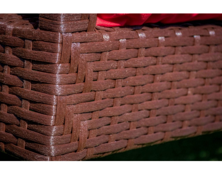 Садовые качели из ротанга Мелодия "Тик"