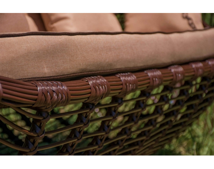 Качель из ротанга Люмина (Коричневая)