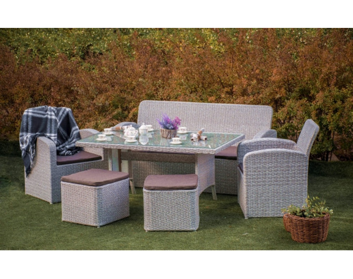 Комплект мебель из ротанга "Вилора"