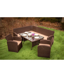 Комплект мебель из ротанга "Тиара"
