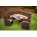 Комплект мебель из ротанга "Тиара"