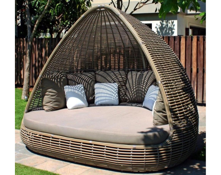 Диван бунгало плетеное садовое Терсона