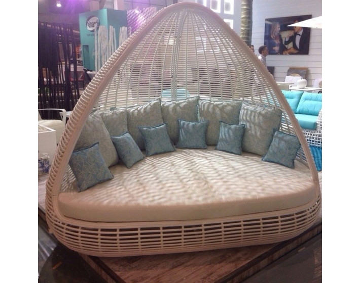 Диван бунгало плетеное садовое Терсона