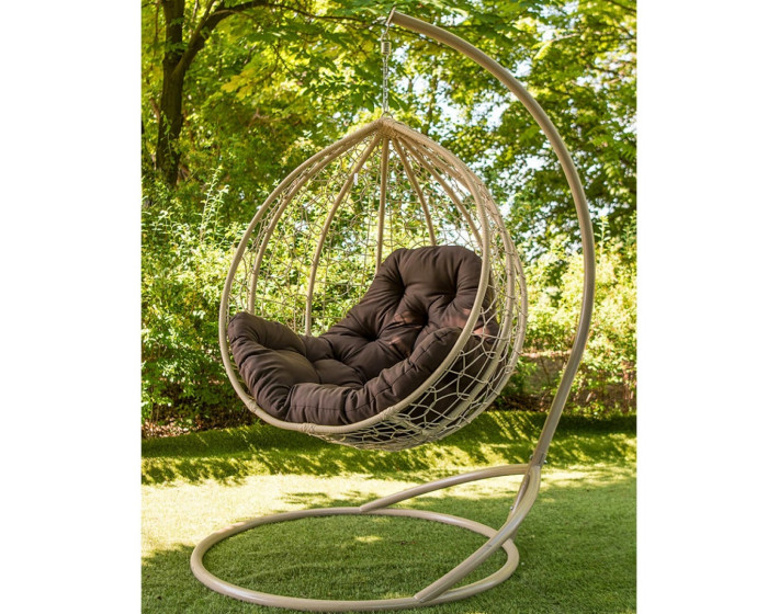 Подвесное кресло кокон Листок