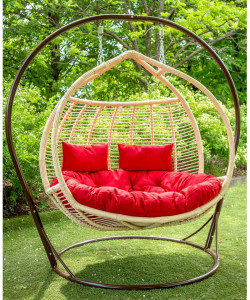 Подвесное кресло кокон "Галерия Полосатый"