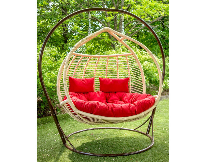 Подвесное кресло кокон "Галерия Полосатый"