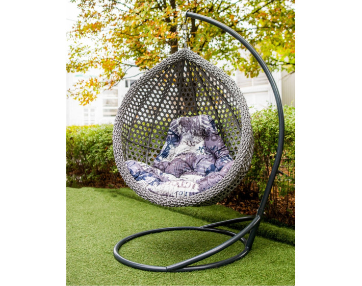 Подвесное кресло кокон "Жемчуг Премиум"