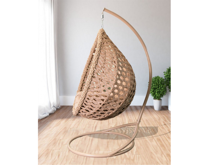 Подвесное кресло кокон "Жемчуг Премиум"