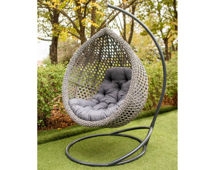 Подвесное кресло кокон "Жемчуг Премиум"