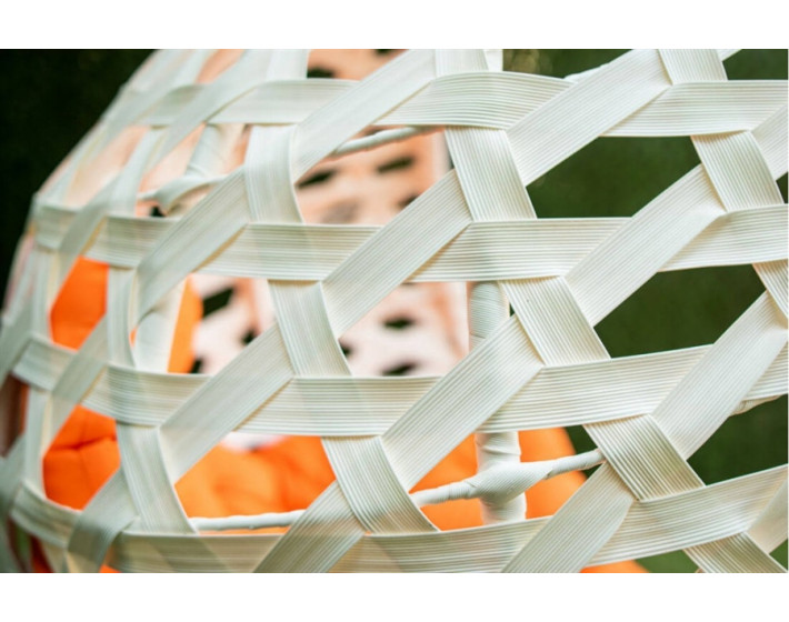 Подвесное кресло кокон Жемчуг Промо (Белый)